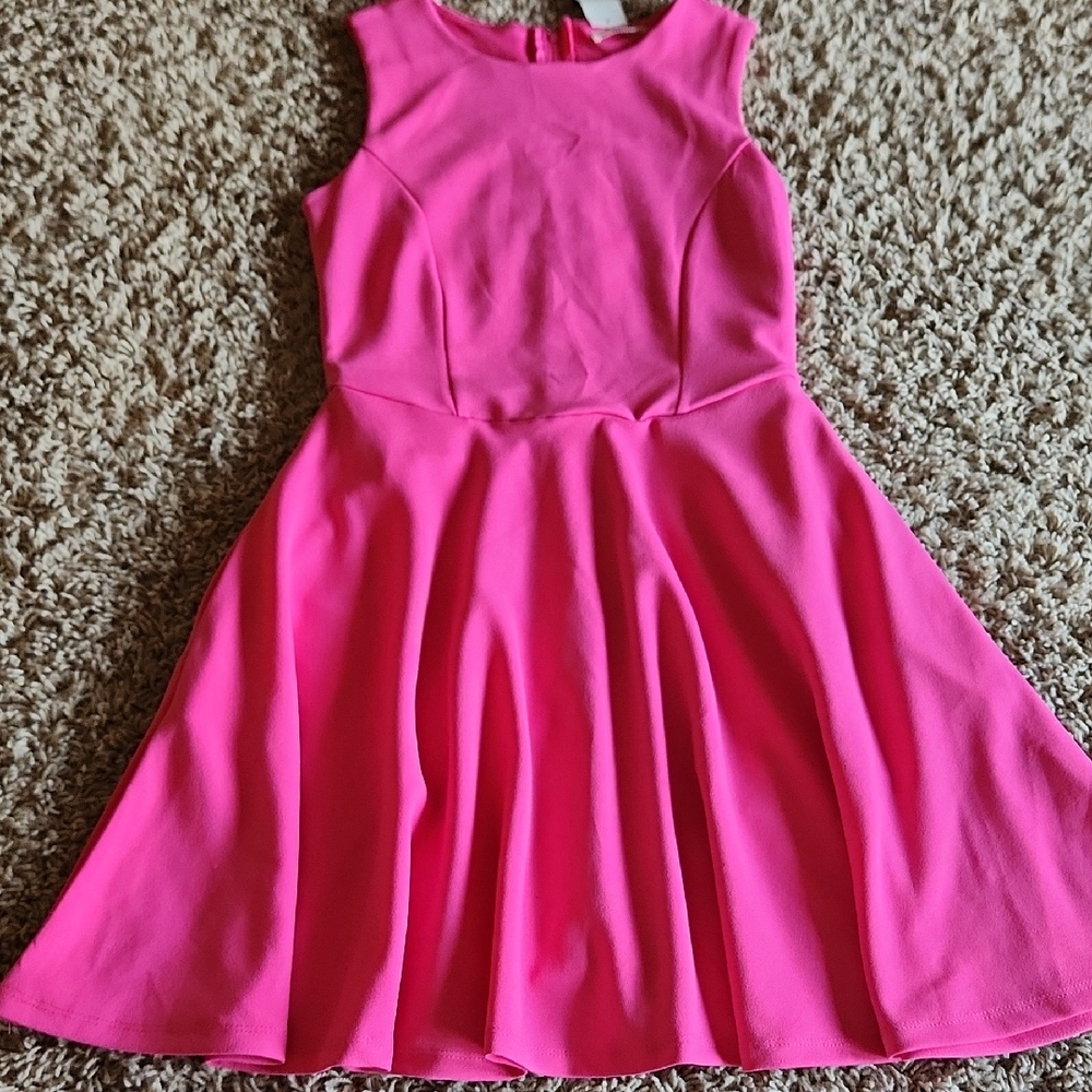 NWT Mi Ami Miami Vibrant Pink Dress By francesca's Size XXS